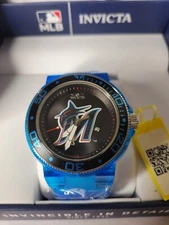 Invicta MLB Miami Marlins Men's Quartz Watch 43139 Baseball 51.5mm