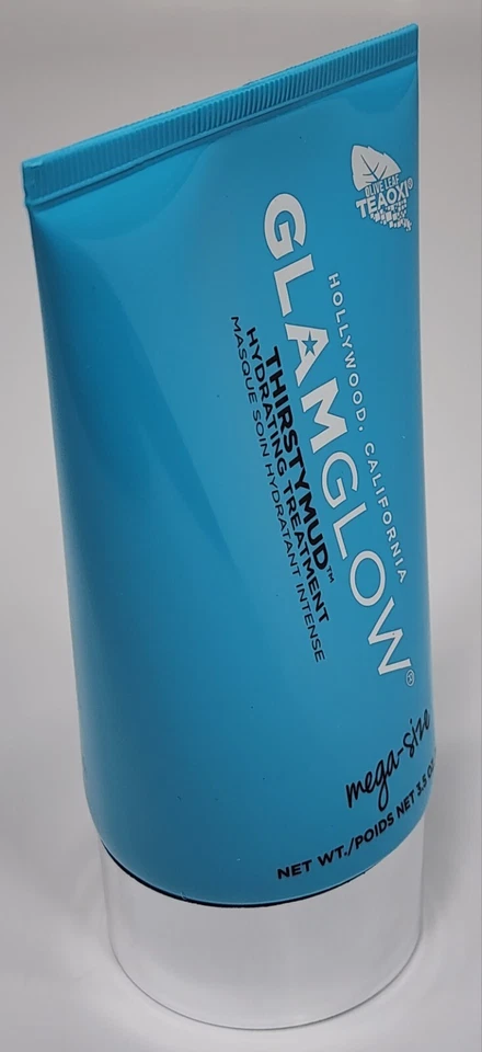 Tratamento hidratante Glamglow Thirsty Mud tamanho mega 3,5 oz/100 g - Imagem 3 de 4
