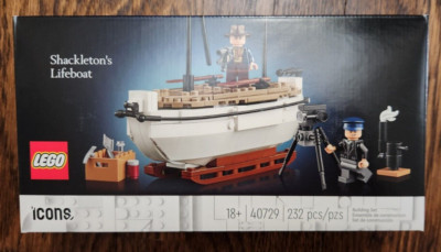 New Sealed Lego 40729 Shackleton's Lifeboat GWP - In Hand, Ready To Ship