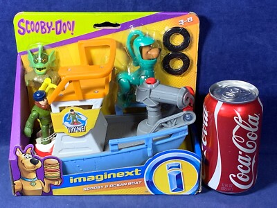 New SCOOBY & OCEAN BOAT Imaginext SCOOBY-DOO Sea Monster Mask