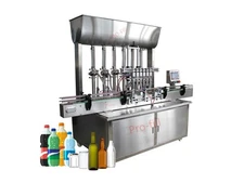 Automatic Cream & Liquids Filling Machine Stainless Steel 6´s Heads 50-500ml