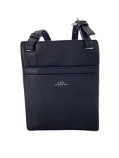 A.P.C. Shoulder Bag Leather Black