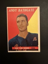 1958-59 TOPPS ANDY BATHGATE  #21 RANGERS