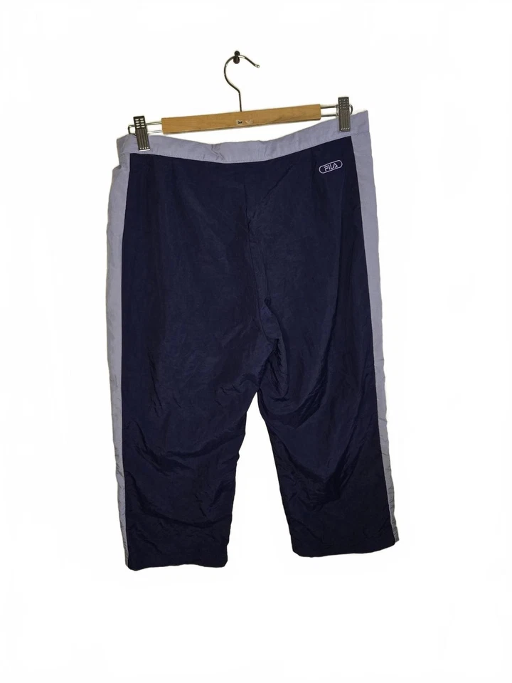 Vintage FILA Women's Navy and Light Blue Carpi Size L - Photo 4/4