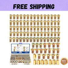 Tnisesm 102pcs 316 14 Brake Line Fittings Assortment 102pcs-31614
