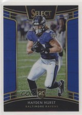 2018 Panini Select Concourse Blue Prizm 149/175 Hayden Hurst #68 0mm8