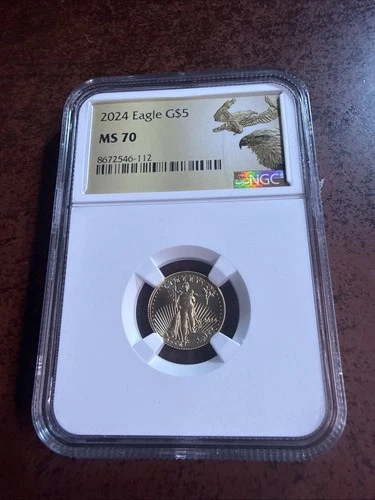 2024, American $5 Gold Eagle, NGC MS 70