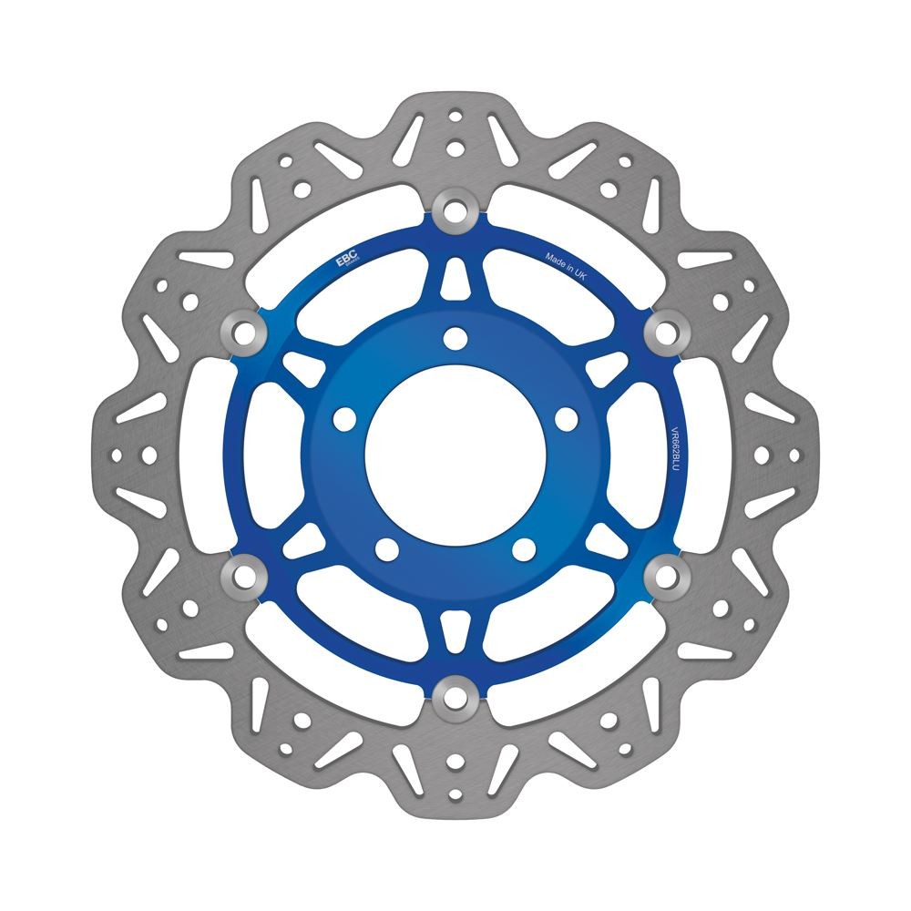 EBC Floating Vee Rotor Front Blue Hub Front Left for Triumph TT 600 2000 - 2003