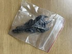 RARE SIGNED RANDY BOWEN 1991 ALIEN HEAD PIN BROOCH