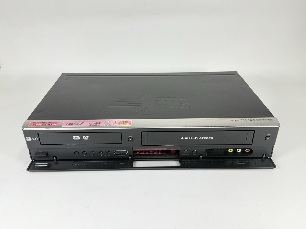 LG RC897T Multi-Format DVD Recorder VCR Combo 1080p Digital Tuner
