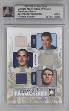 2007 ITG Ultimate Memorabilia 8th Edition Franchises Silver 16/24 Dave Keon 0c3