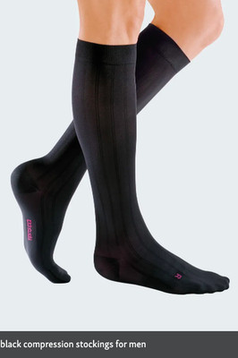Swing Cotton 1550 Gambaletto Uomo 15mmHg Colore Nero Taglia 2 Mediven  1 Paio