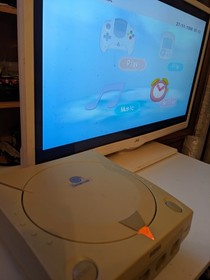 Sega Dreamcast Console Unit FAULTY
