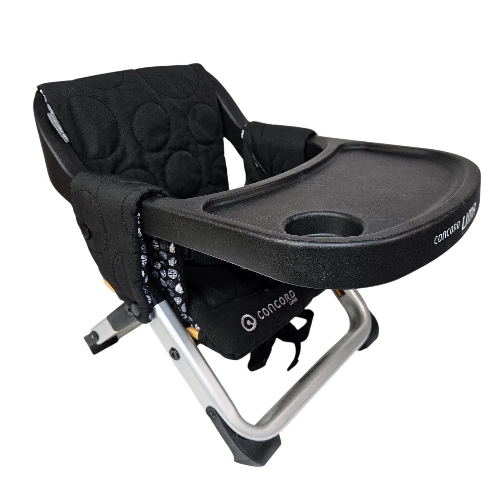 Concord Lima Folding Travel Highchair Booster Seat with Removable Tray