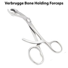 Verbrugge Bone Holding Forceps 26 cm German steel Orthopedic Surgical Instrument