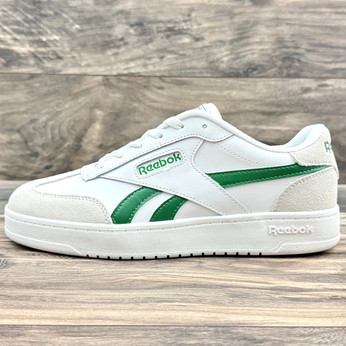 NIB Reebok Forte Lounger Double Up Leather Sneaker 8.5M 39