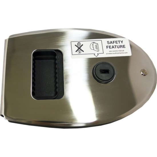 Serrure ovale Southco MF-01-310-24 pour aménagement de van et camping-car
