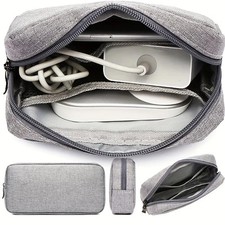 Storage Bag Cable Cord Organizer Travel Bag Small Electronics SD Card Power Bank