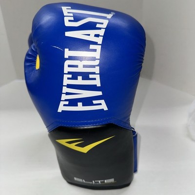 Everlast Elite Pro Style Training Boxing Gloves 12oz Blue | eBay