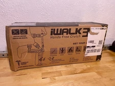 NEW iWALK3.0 Hands Free Crutch - Pain Free Knee Crutch - Alternative to Crutches