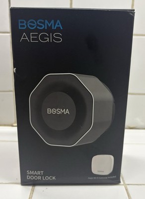 Smart Door Lock By Bosma Aegis Security w/WIFI Gateway Open Box