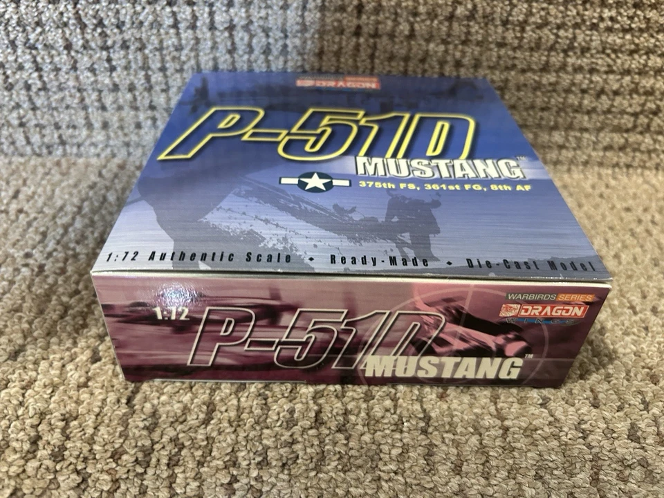 Dragon Wings-Warbirds 1:72 P-51D Mustang 375th FS, 361st FG, 8th AF, No 50051x - Image 3 of 4