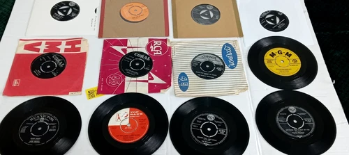 Job Lot OF 144 7" vinyl SINGLES 50s & 60s MAINLY ROCK n ROLL ELVIS,HOLLY,EVERLYS