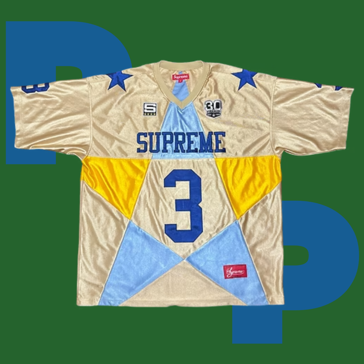 Supreme Star Football Jersey (Medium) | eBay