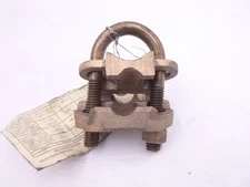 Burndy 3/4" IPS Grounding Connector Cable to Rod or Pipe 2/SOL SEE DESC