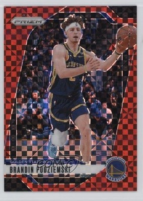 2024-25 Panini Prizm Red Power Prizm 17/75 Brandin Podziemski #81 1tv8