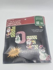 Felt Christmas Ornaments Kit NOEL Designs For The Needle