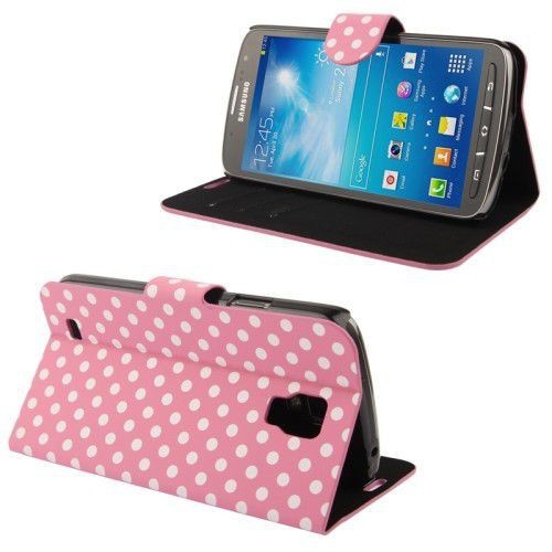 Business Case Samsung Galaxy S4 Active GT-I9295 Stand Book Pink