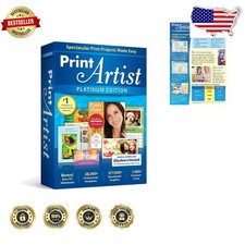 Print Artist Platinum 25 Creative Design Software - Advanced Editor