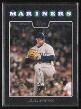 J.J. Putz 2008 Topps Black #/57 #485 Seattle Mariners