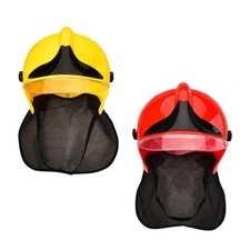 Firefighter Child Helmet Firefighter Helmet Costume Accessory Fire Chief Theme