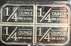 Stagecoach Divisble By 4 1/4  Reverse 1 oz silver .999 Fine Bar Factory Sealed