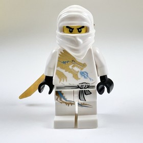 LEGO Ninjago Zane DX Minifigure From Set 2260 Ice Dragon Attack njo0018
