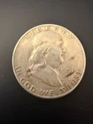 1951 S FRANKLIN HALF DOLLAR San Francisco MINT  CIRCULATED 90% Silver!