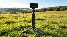 Universal aluminum alloy selfie stick For DJI/insta360 /GoPro ation cameras