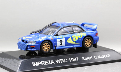 CM's 1/64 Rally Car Colin McRae Memorial 1 Subaru Impreza WRX 1997 Safari WRC