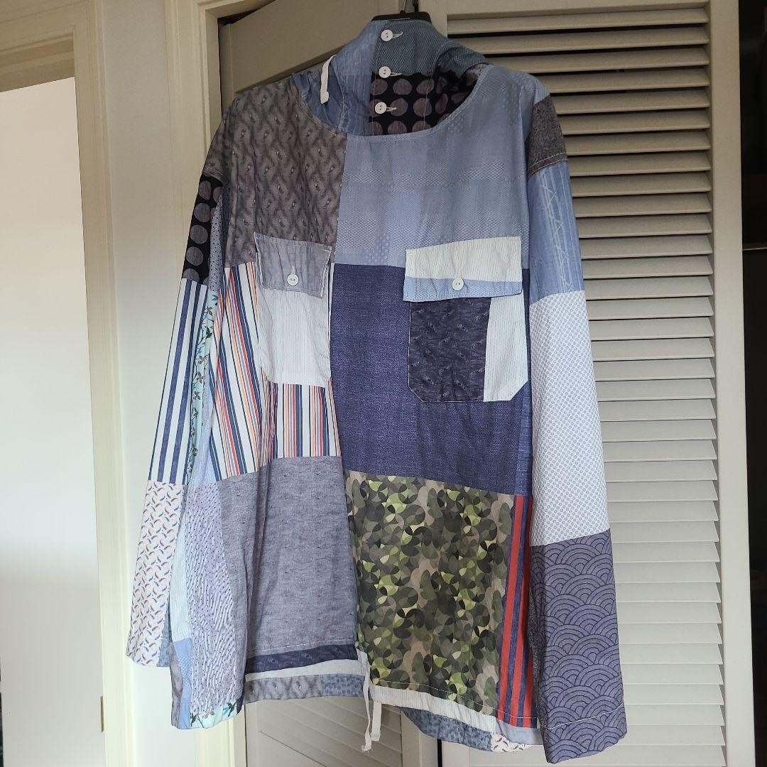 Engineered Garments Kagool Shirt Patchwork - image 2