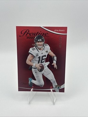 2023 Panini Prestige Trevor Lawrence #140 Xtra Points Premium Red /399