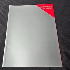 Vintage 1985 Volvo Accessories Catalog Brochure Apparel Merchandise VPD 1000-85A