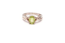 Ross Simons Sterling Silver 925 Peridot Ring Size 6