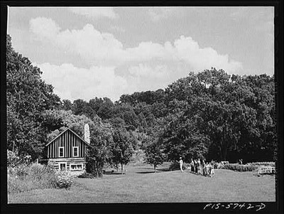 Blue Mounds Wisconsin Little Norway Sightseers 1900s Historic Building