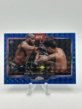 2025 Topps Chrome UFC Karl Williams Blue Geometric /99