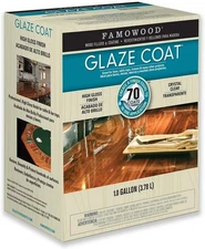 FamoWood Glaze Coat Kit - 1 Gallon, Clear (5050110)