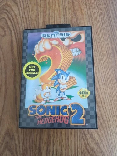 Sonic the Hedgehog 2 NFR (Sega Genesis, 1992) - CIB Excellent Condition
