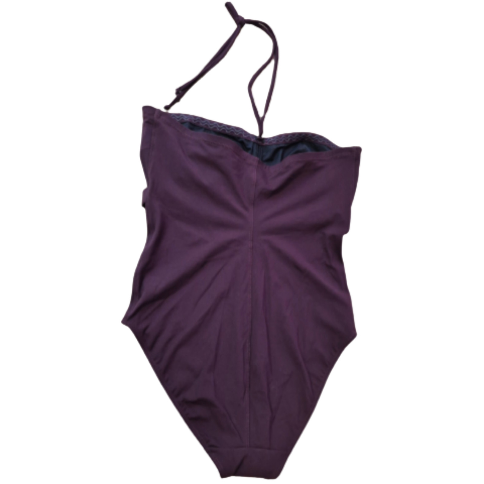 Empreinte Burgundy 36D Pourpre Halter Swimsuit NWT image 4