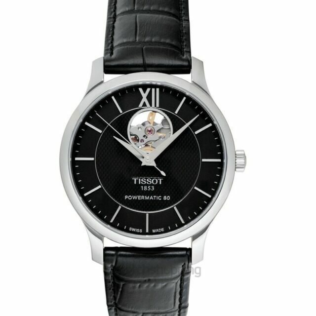 Tissot Tradition Men's Black Watch - T063.907.16.058.00 for sale 